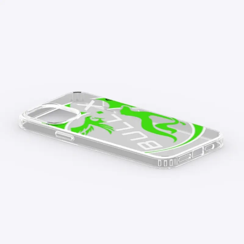 [White] BullX clear iPhone case 